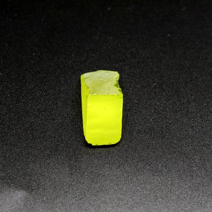 Day-Glow Yellow Gadolinium Aluminum Gallium Garnet (GAGG) Faceting Rough