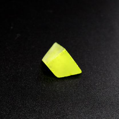 Day-Glow Yellow Gadolinium Aluminum Gallium Garnet (GAGG) Faceting Rough