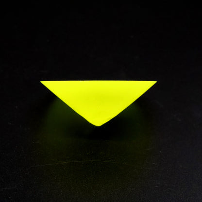 Day-Glow Yellow Gadolinium Aluminum Gallium Garnet (GAGG) Faceting Rough