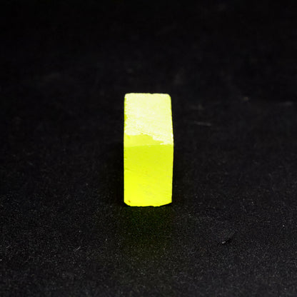 Day-Glow Yellow Gadolinium Aluminum Gallium Garnet (GAGG) Faceting Rough