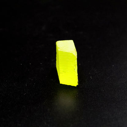 Day-Glow Yellow Gadolinium Aluminum Gallium Garnet (GAGG) Faceting Rough