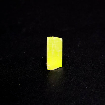 Day-Glow Yellow Gadolinium Aluminum Gallium Garnet (GAGG) Faceting Rough