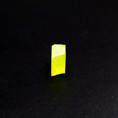 Day-Glow Yellow Gadolinium Aluminum Gallium Garnet (GAGG) Faceting Rough