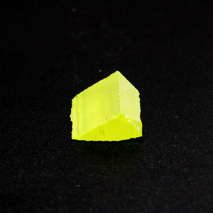 Day-Glow Yellow Gadolinium Aluminum Gallium Garnet (GAGG) Faceting Rough