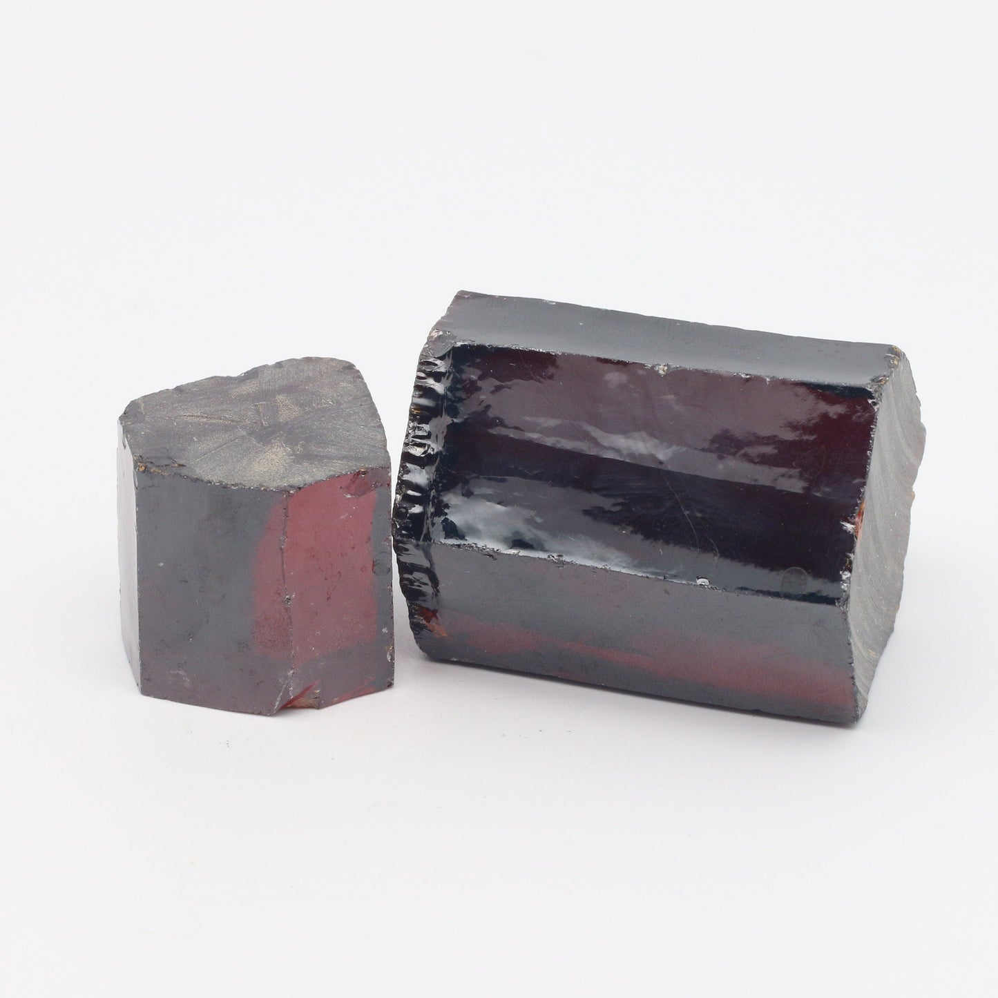 Garnet Cubic Zirconia Faceting Rough for Gem Cutting - Various Sizes #BEGIN
