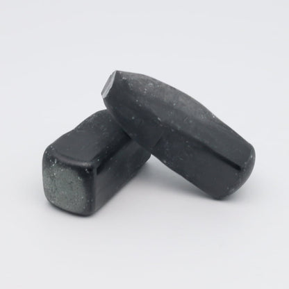 Green Tourmaline (Dark) #152 Lab Created Spinel Faceting Rough for Gem Cutting - Various Sizes #BEGIN
