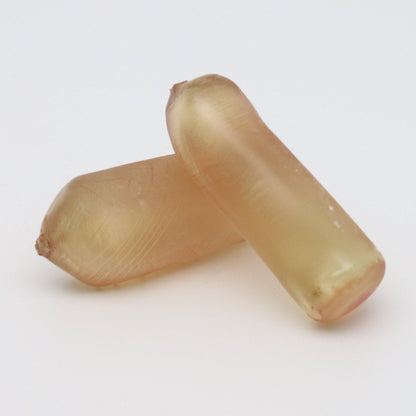 Greenish Yellow #130-Djeva Lab Created Spinel Faceting Rough for Gem Cutting - Various Sizes #BEGIN