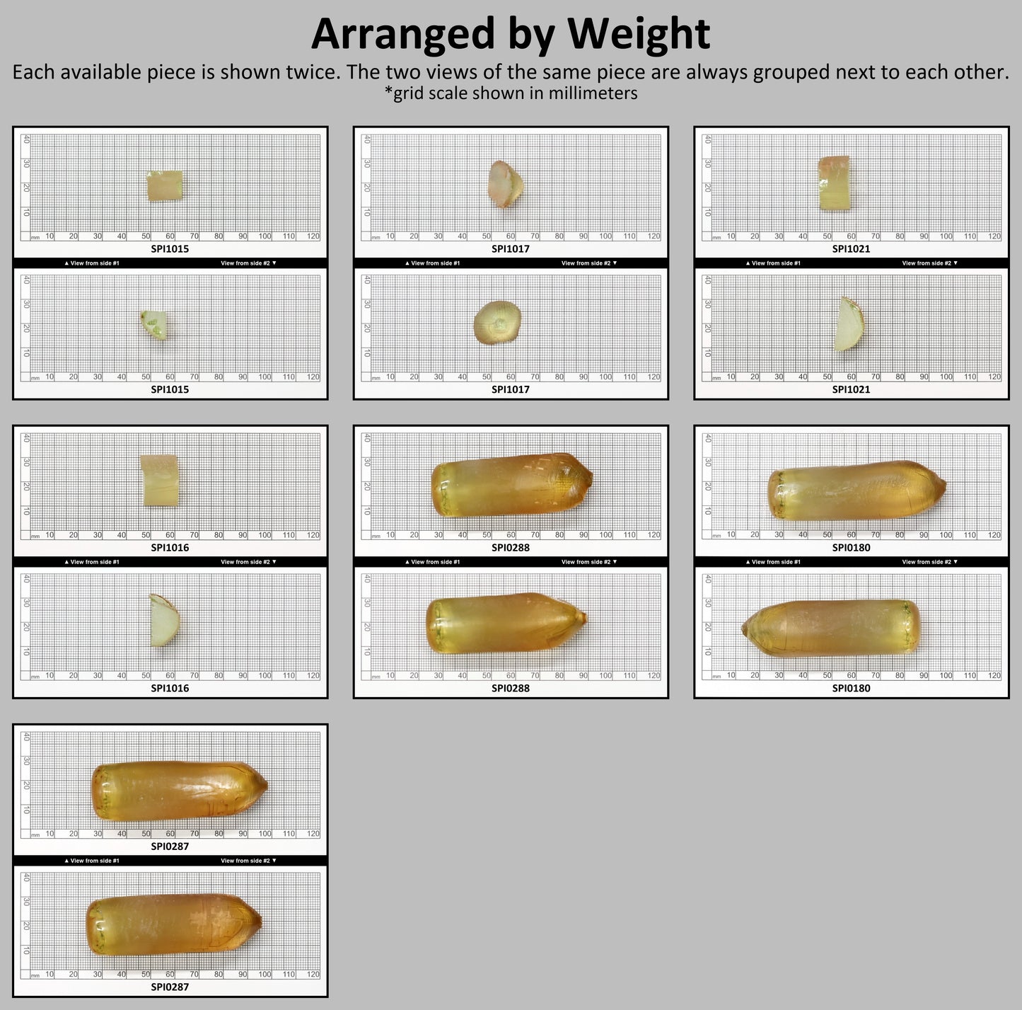 Greenish Yellow #130-Djeva Lab Created Spinel Faceting Rough for Gem Cutting - Various Sizes #BEGIN