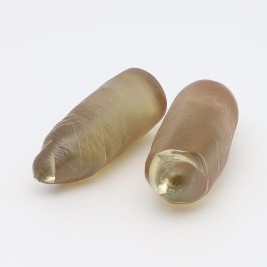 Greenish Yellow #131-Djeva Lab Created Spinel Faceting Rough for Gem Cutting - Various Sizes #BEGIN