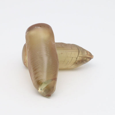 Greenish Yellow #131-Djeva Lab Created Spinel Faceting Rough for Gem Cutting - Various Sizes #BEGIN