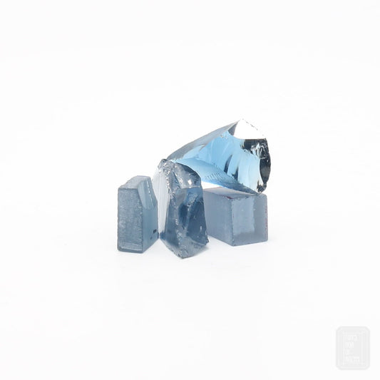 Grey YAG Faceting Rough for Gem Cutting - Various Sizes #BEGIN