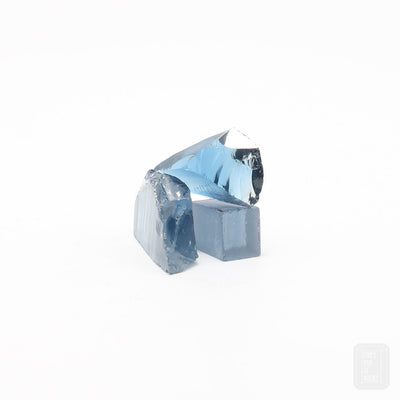 Grey YAG Faceting Rough for Gem Cutting - Various Sizes #BEGIN