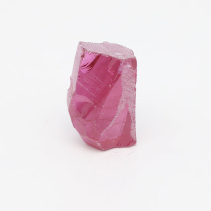 Nanosital Simulated Hot Pink Tourmaline Lab Created Faceting Rough for Gem Cutting - #A-9095 - Various Sizes #BEGIN