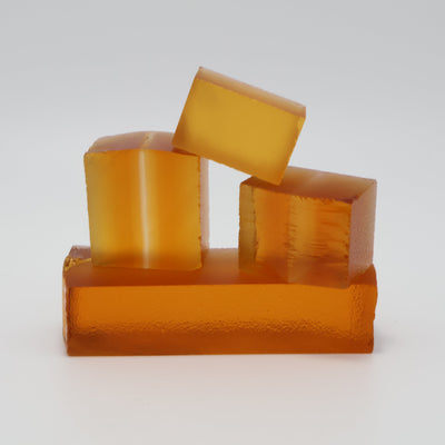 Citrine Hydrothermal Synthetic Quartz - Lab Created Faceting Rough #BEGIN