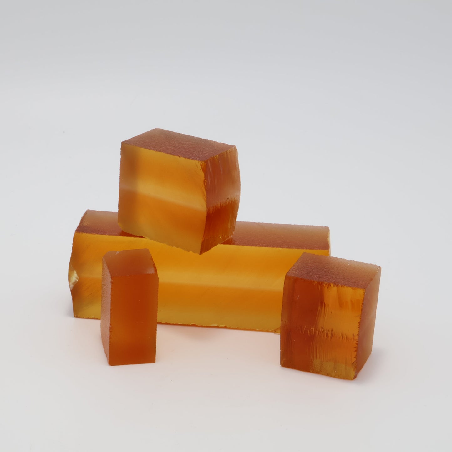 Citrine Hydrothermal Synthetic Quartz - Lab Created Faceting Rough #BEGIN