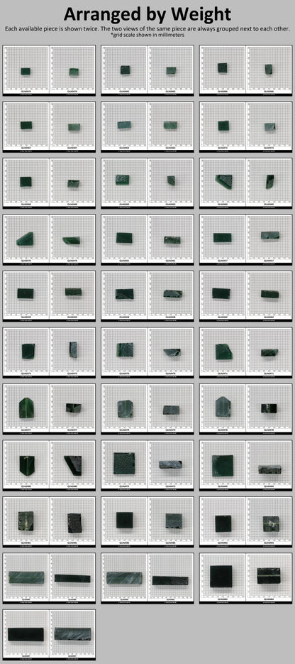 Green Hydrothermal Synthetic Quartz - Lab Created Faceting Rough #BEGIN
