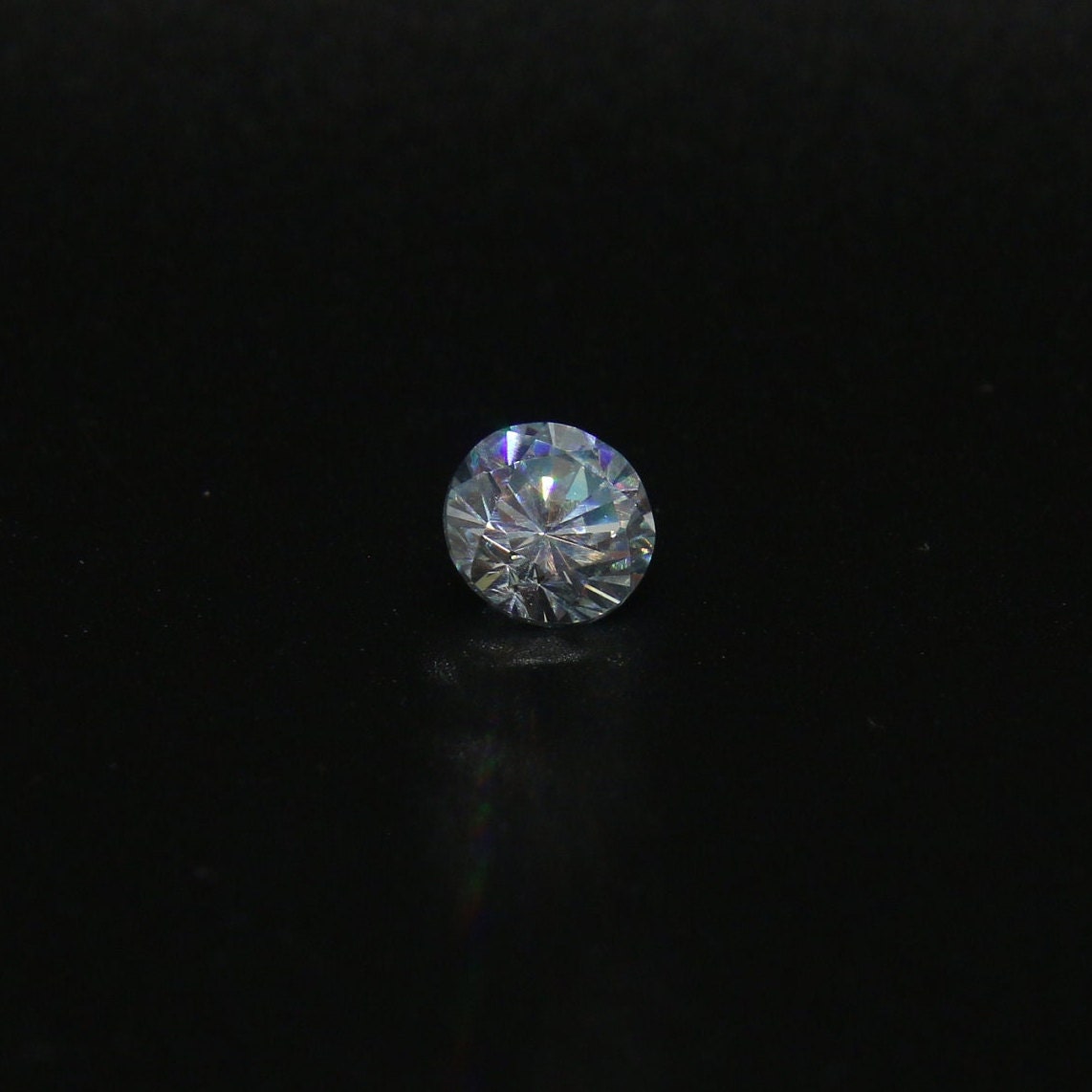 Ice Blue Cubic Zirconia Faceting Rough for Gem Cutting - Various Sizes #BEGIN
