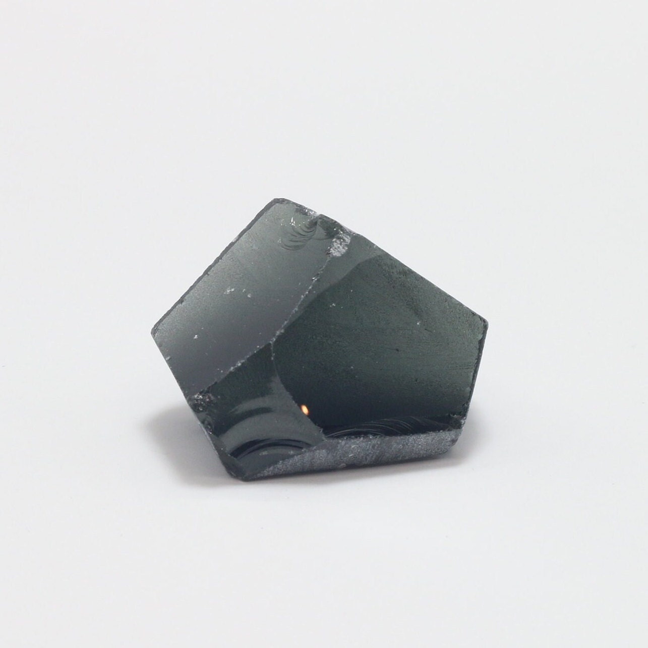 Carbon Nanosital Synthetic Lab Created Faceting Rough for Gem Cutting - #A-4078 - Various Sizes