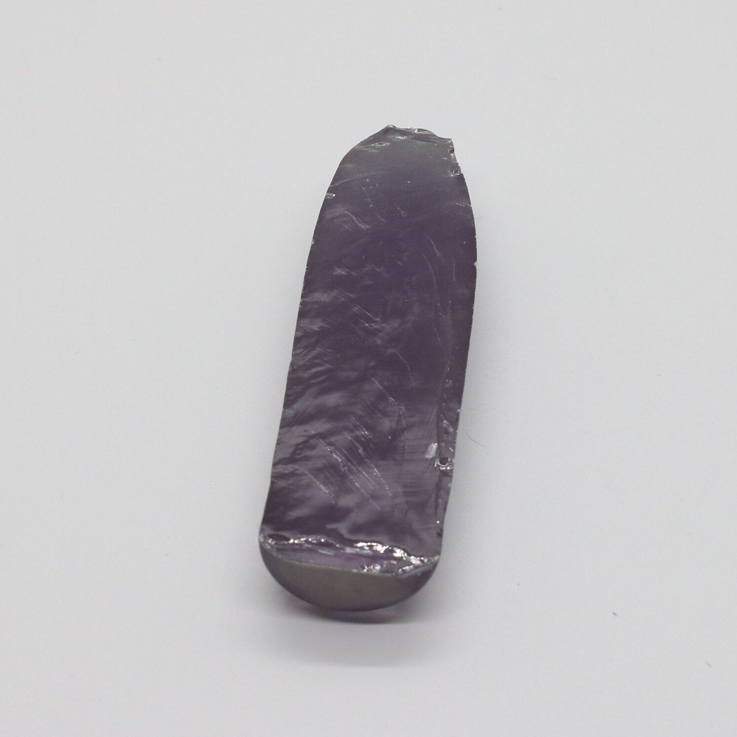 Alexandrite #45 Colored Lab Created Corundum Sapphire Faceting Rough for Gem Cutting - Various Sizes - Split Boule