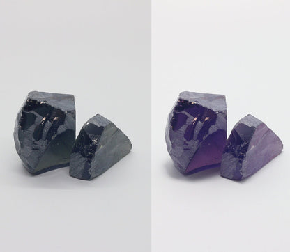 Color Changing Nanosital Synthetic Lab Created Faceting Rough for Gem Cutting - #A-2708 - Various Sizes