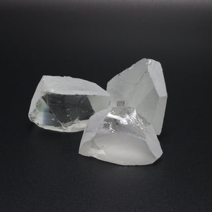 White Topaz Nanosital Synthetic Lab Created Faceting Rough for Gem Cutting - #A-1345 - Various Sizes