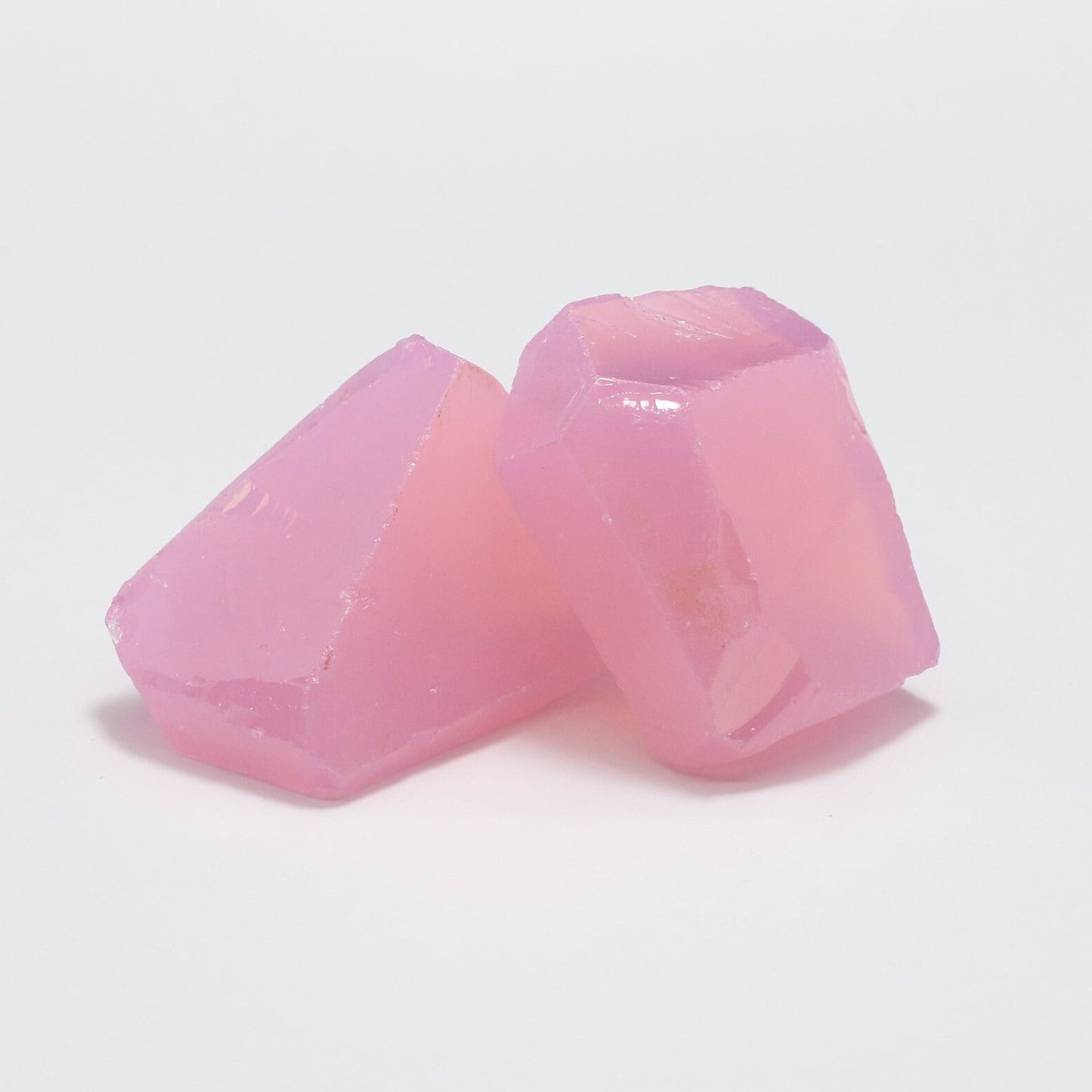 Pink Opal Nanosital Synthetic Lab Created Faceting Rough for Gem Cutting - #002 - Various Sizes