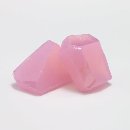 Pink Opal Nanosital Synthetic Lab Created Faceting Rough for Gem Cutting - #002 - Various Sizes