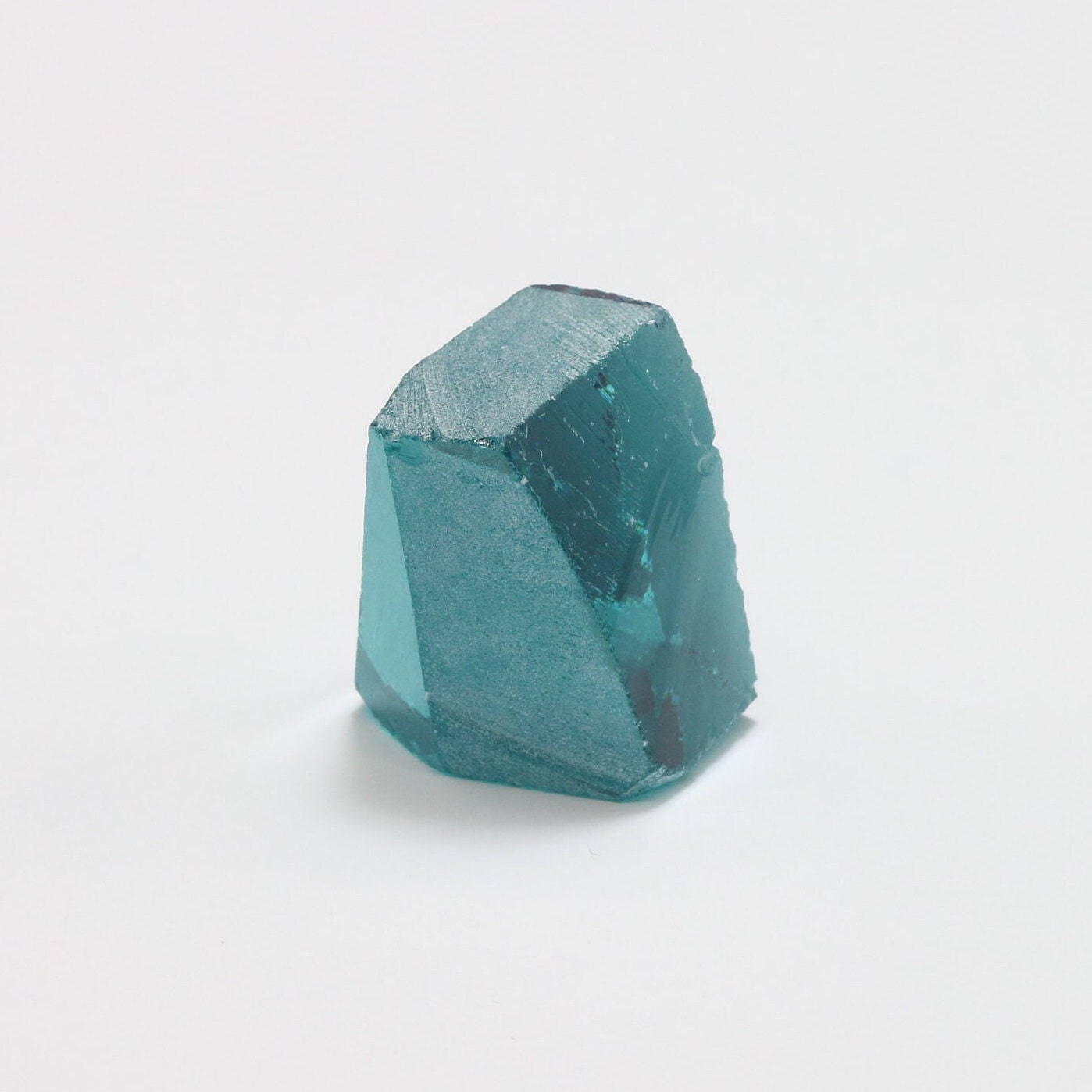 Paraiba Tourmaline Nanosital Synthetic Lab Created Faceting Rough for Gem Cutting - #A-108/B - Various Sizes