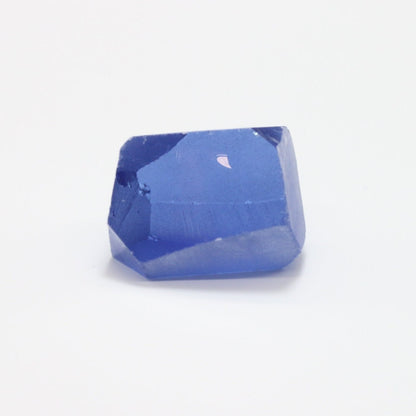 Dark Ice Blue Sapphire Nanosital Synthetic Lab Created Faceting Rough for Gem Cutting - #A-4056- Various Sizes