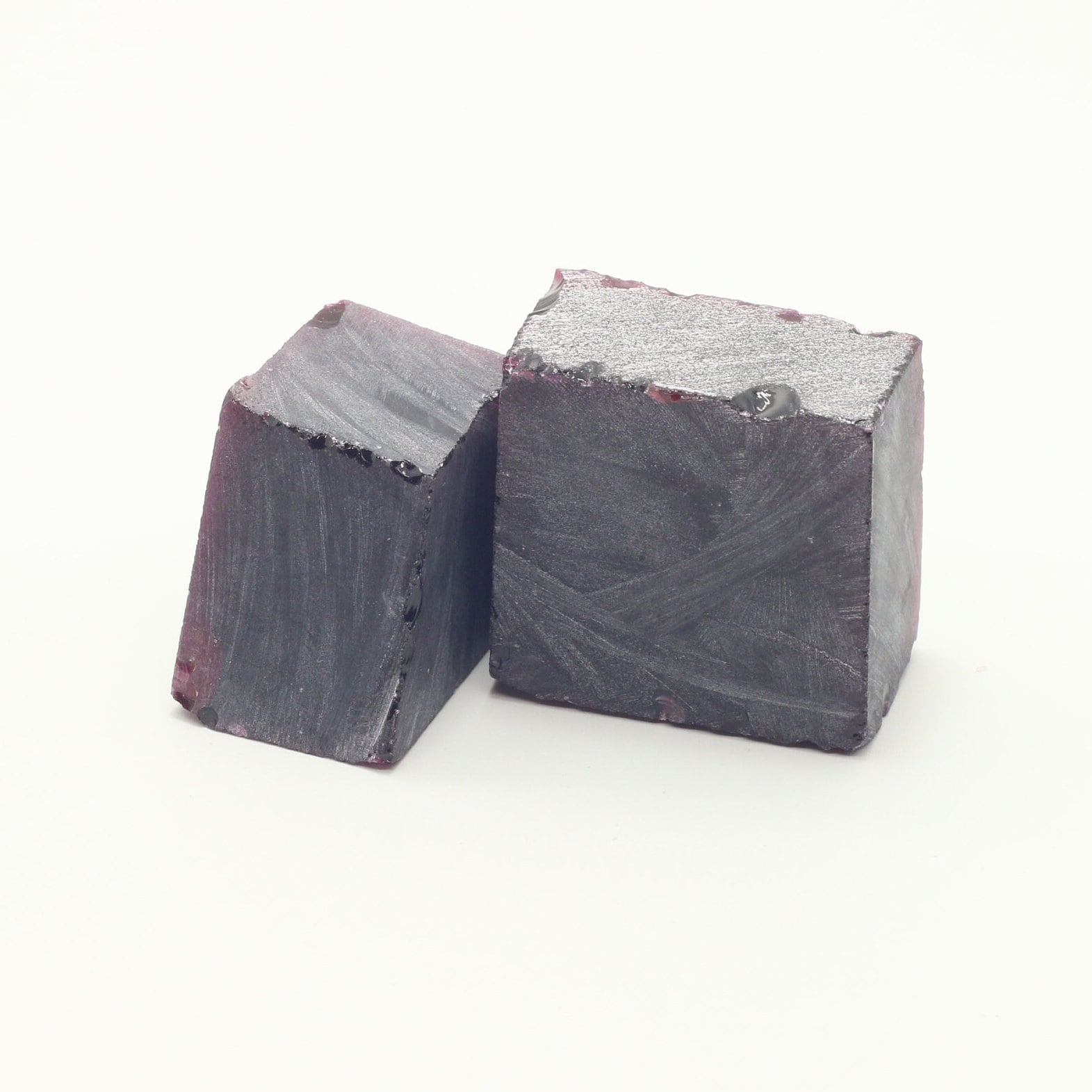 Ruby Nanosital Synthetic Lab Created Faceting Rough for Gem Cutting - #R-4 - Various Sizes