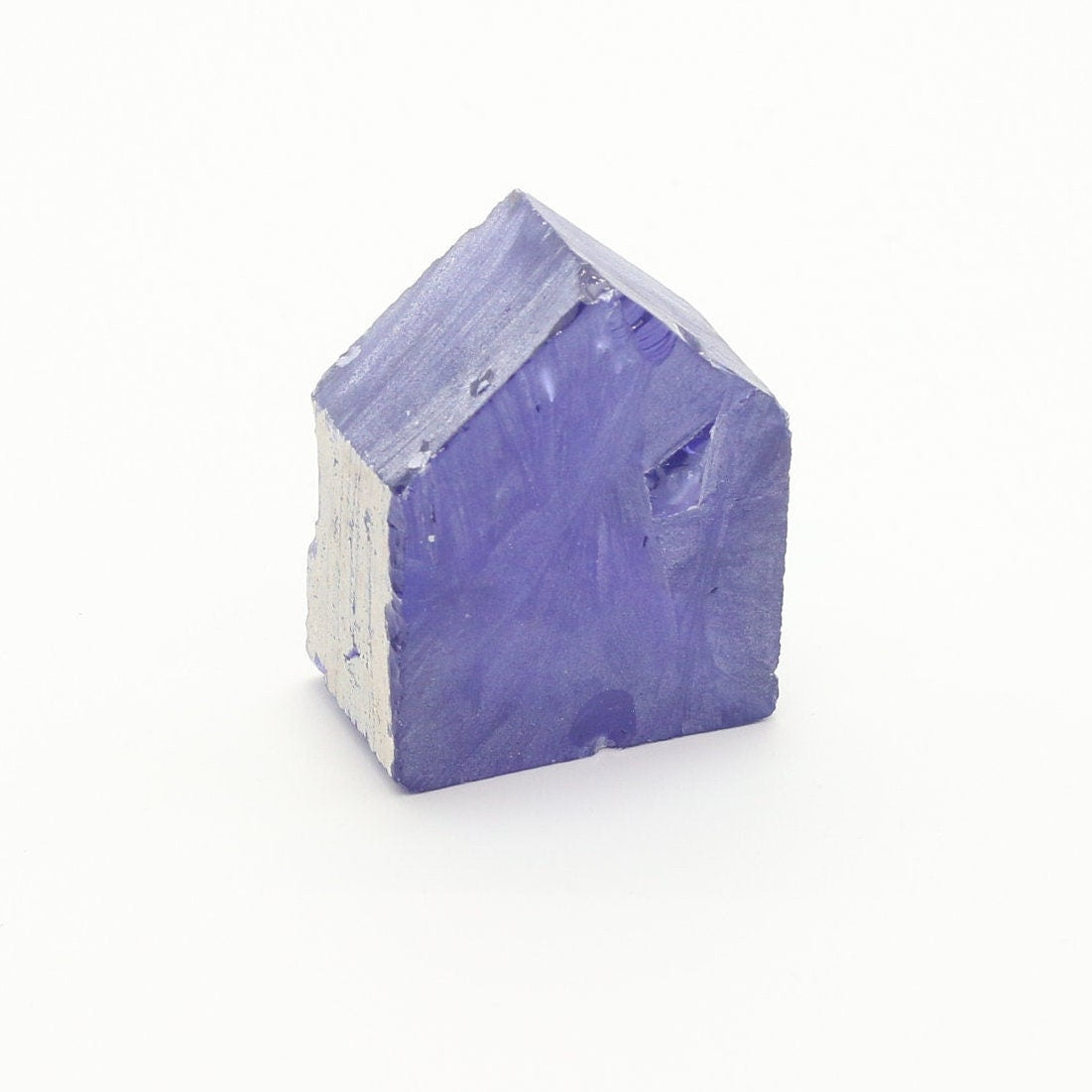 Tanzanite (Included) Nanosital Synthetic Lab Created Faceting Rough for Gem Cutting - #Z-124- Various Sizes