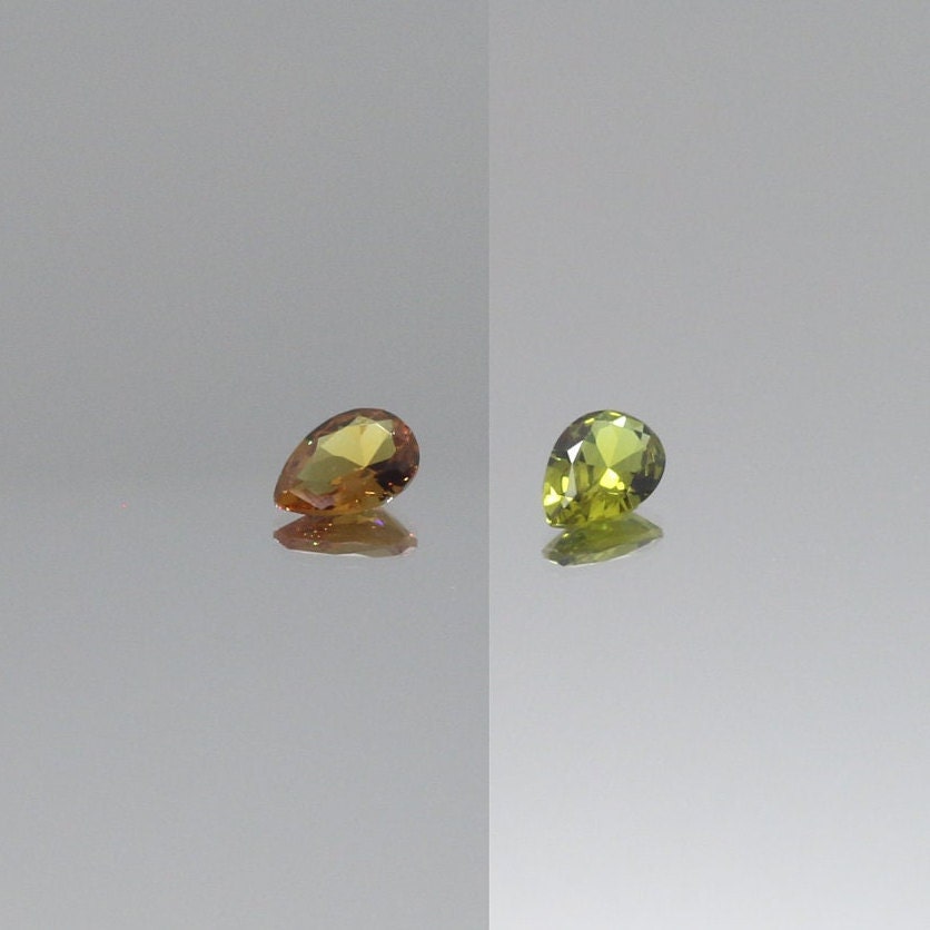 Zultanite Color Changing Nanosital Synthetic Lab Created Faceting Rough for Gem Cutting - #ANZ-1536 - Various Sizes