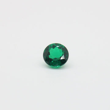 Emerald Cubic Zirconia Faceting Rough for Gem Cutting - Various Sizes