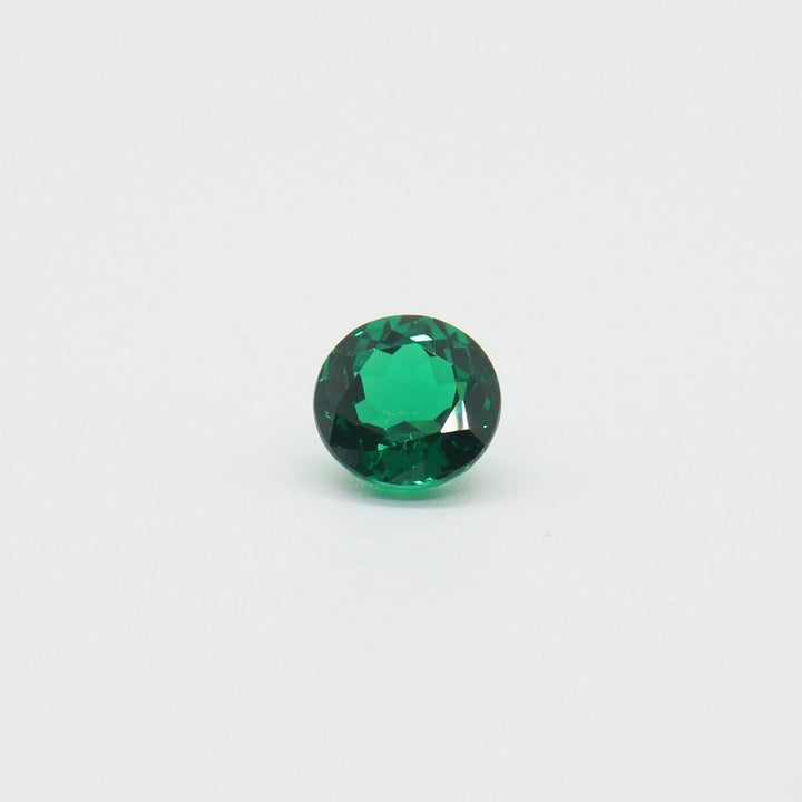 Emerald Cubic Zirconia Faceting Rough for Gem Cutting - Various Sizes