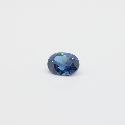 Blue Sapphire Cubic Zirconia Faceting Rough for Gem Cutting - Various Sizes