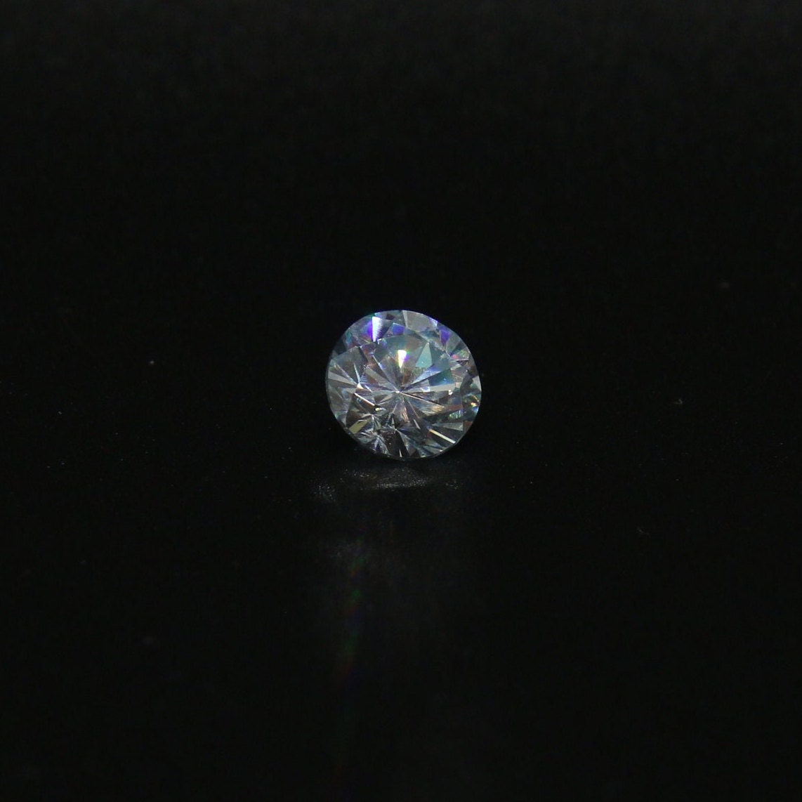 Ice Blue Cubic Zirconia Faceting Rough for Gem Cutting - Various Sizes