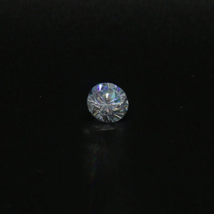 Ice Blue Cubic Zirconia Faceting Rough for Gem Cutting - Various Sizes