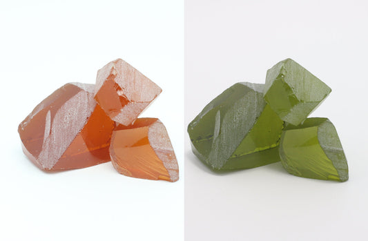 Zultanite Color Changing Nanosital Synthetic Lab Created Faceting Rough for Gem Cutting - #ANZ-1536 - Various Sizes