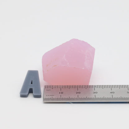 Pink Opal Nanosital Synthetic Lab Created Faceting Rough for Gem Cutting - #002 - Various Sizes