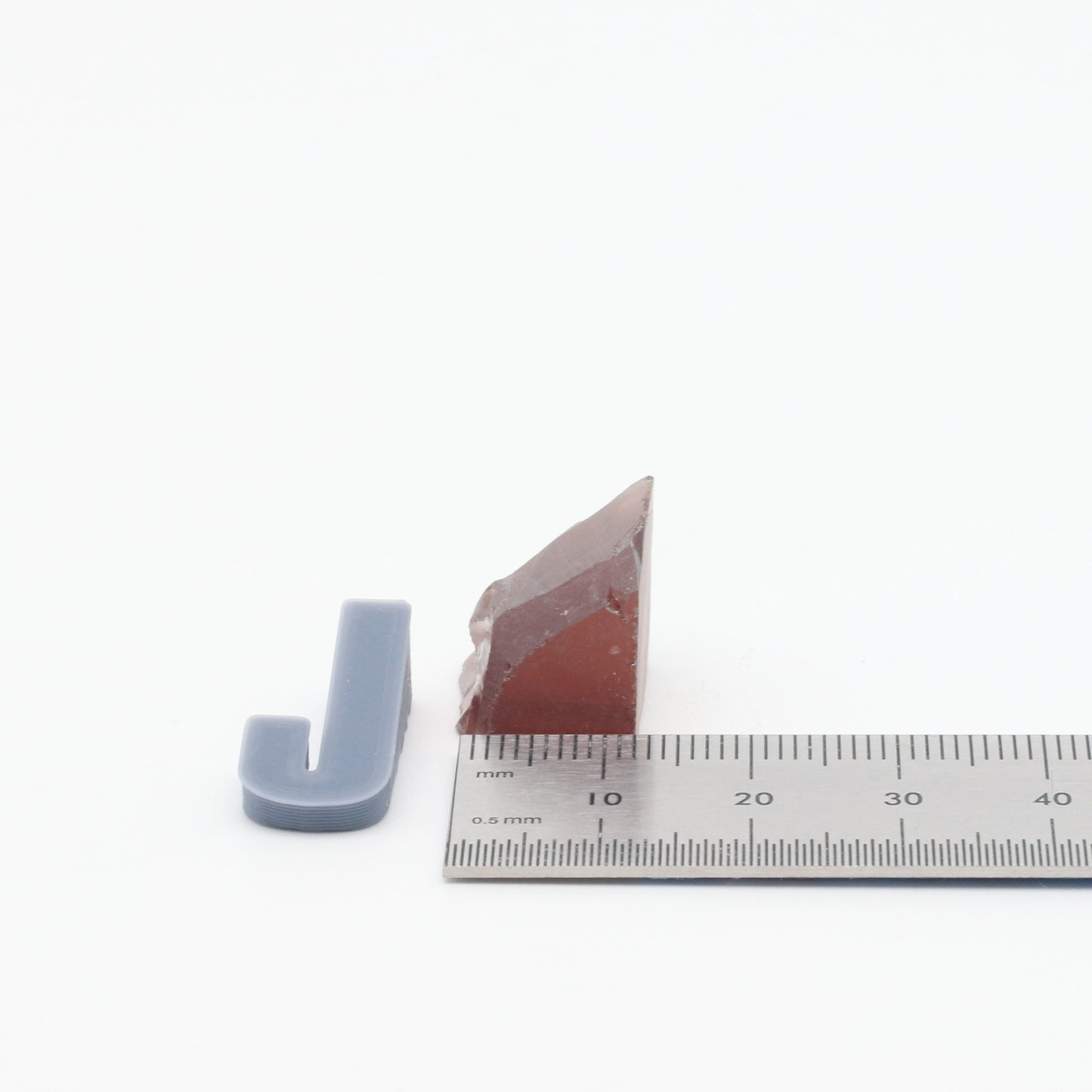 Orange YAG Faceting Rough for Gem Cutting - Various Sizes