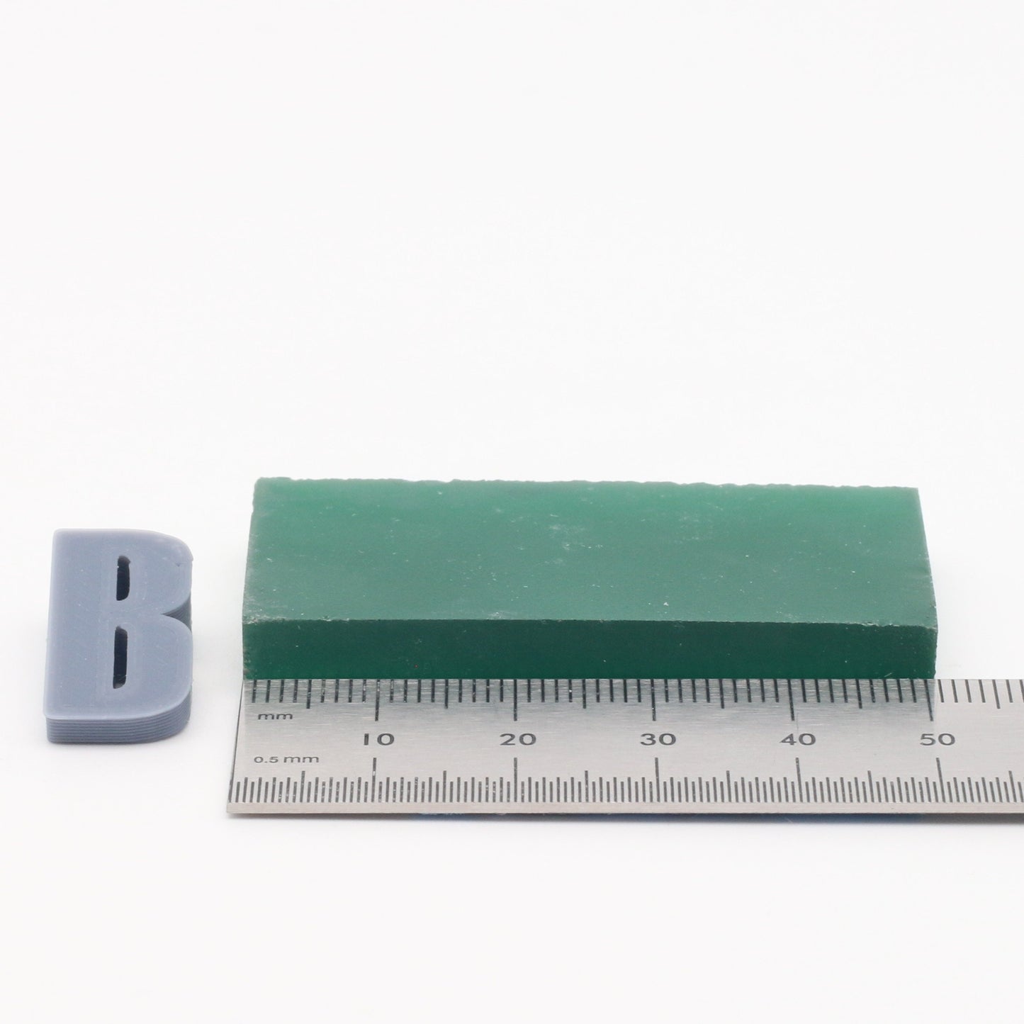 Green YAG (Ceramic) Faceting Rough for Gem Cutting - Various Sizes