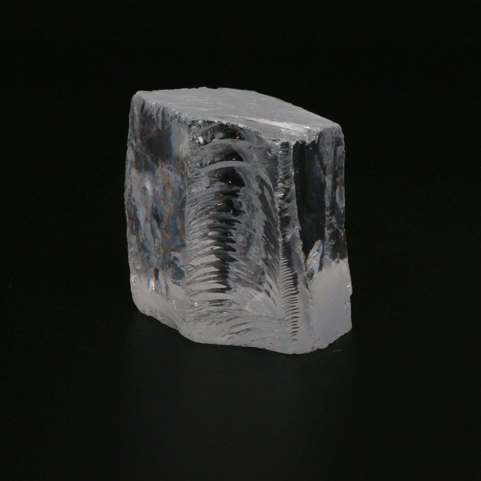 White Cubic Zirconia Faceting Rough for Gem Cutting - Various Sizes