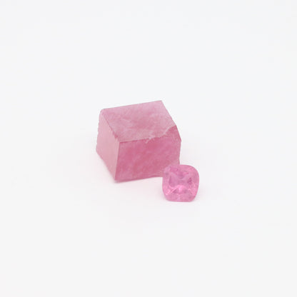 Kunzite (Included) Nanosital Synthetic Lab Created Faceting Rough for Gem Cutting - #Z-8483 - Various Sizes