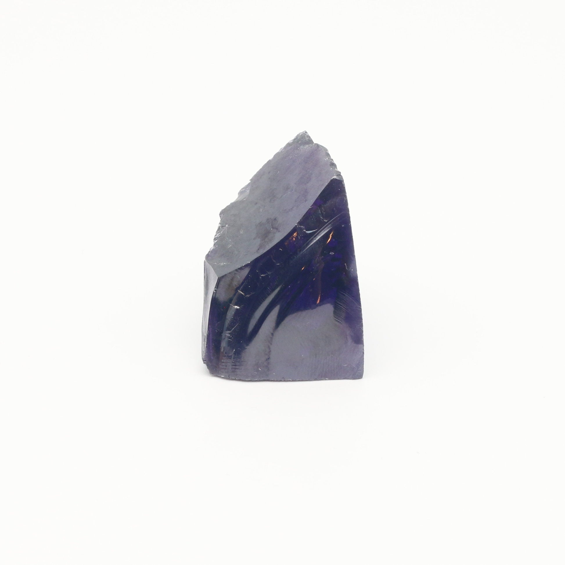 Violet Cubic Zirconia Faceting Rough for Gem Cutting - Various Sizes