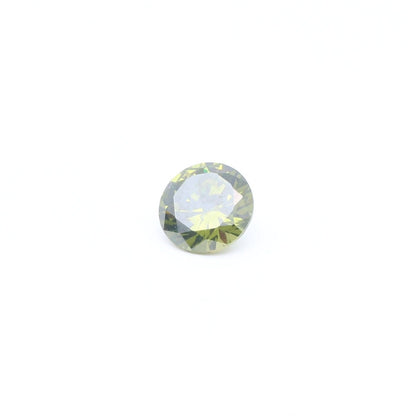 Peridot Cubic Zirconia Faceting Rough for Gem Cutting - Various Sizes