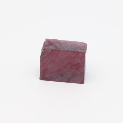 Red Spinel Nanosital Synthetic Lab Created Faceting Rough for Gem Cutting - #B-30 - Various Sizes