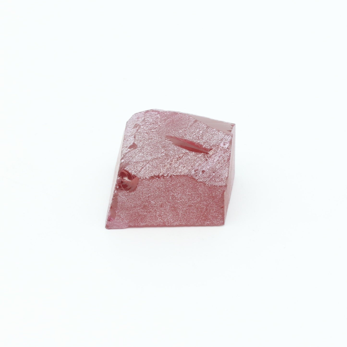 Pink Tourmaline Nanosital Synthetic Lab Created Faceting Rough for Gem Cutting - #A-9100 - Various Sizes