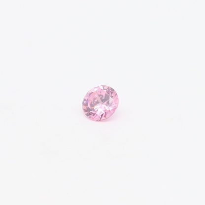 Pink Cubic Zirconia Faceting Rough for Gem Cutting - Various Sizes