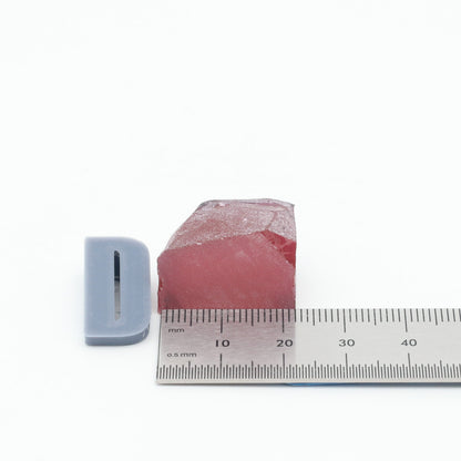 Pink Tourmaline Nanosital Synthetic Lab Created Faceting Rough for Gem Cutting - #A-9100 - Various Sizes