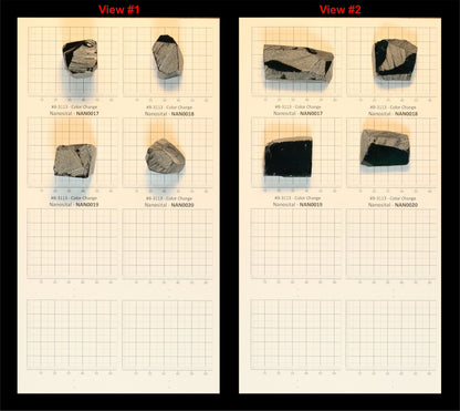 Color Changing Nanosital Synthetic Lab Created Faceting Rough for Gem Cutting - #B-3113 - Various Sizes